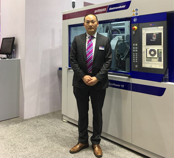 【Chinaplas 2018展商采访】威猛巴顿菲尔：“威猛4.0”通信技术全面亮相