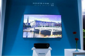 激光电视历史性登顶畅销榜第一名 海信包揽前三