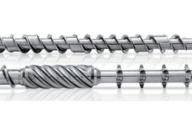 用于单螺杆挤出机的平衡混合螺杆