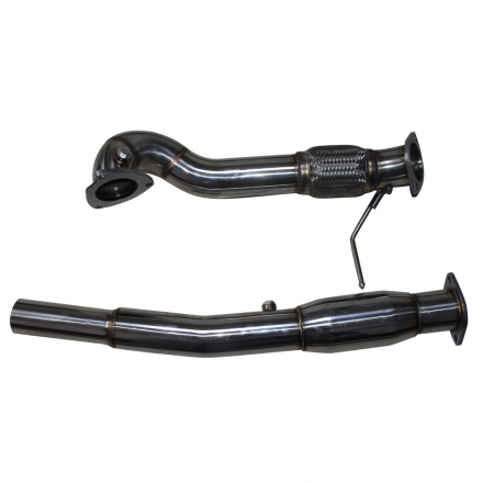 AUDI TT S3 QUATTRO MK1 1.8T TURBO 3" SS EXHAUST DOWNPIPE+GASKET/BOLTS/O2 BUNG