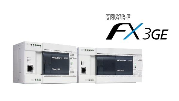 微型可编程控制器FX3GE全新登场 内置模拟量及以太网通信接口