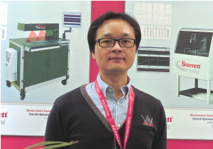 施泰力佰特威斯激光测量有限公司 陈伟君中国区经理