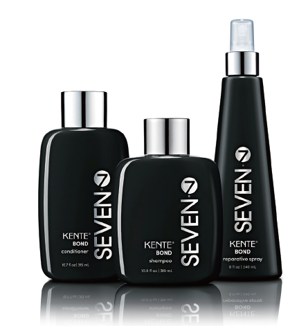 Kente 的Bond 系列产品宣称能够修复受损发质