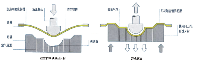 图9 柱塞辅助成型示意图