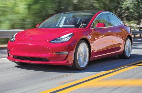特斯拉Model 3 车身使用的是钢铝混合结构