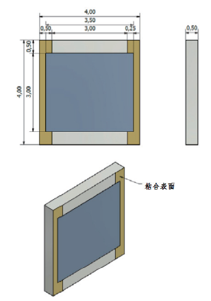 图4： 德国Hertzstück红外传感器（可粘合 裸板）