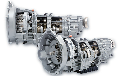 图2. Tremec 公司的 7 速双离合变速器