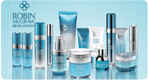 Robin McGraw 与认证皮肤科医生Jessica Wu 联合推出的Robin McGraw Revelation® 品牌的奢华护肤品系列