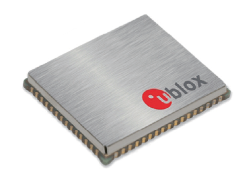 图3：u-blox THEO-P1 紧凑式V2X 收发器，最大覆盖范围为1 公里， 并且可以兼容美国WAVE 和欧洲ITS G5 DSRC 标准。
