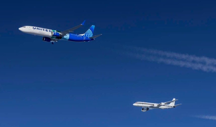 波音测试可持续航空燃料对飞行尾迹的影响