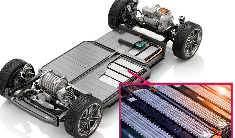 Heat-resistant plastics for production of EV cooling components