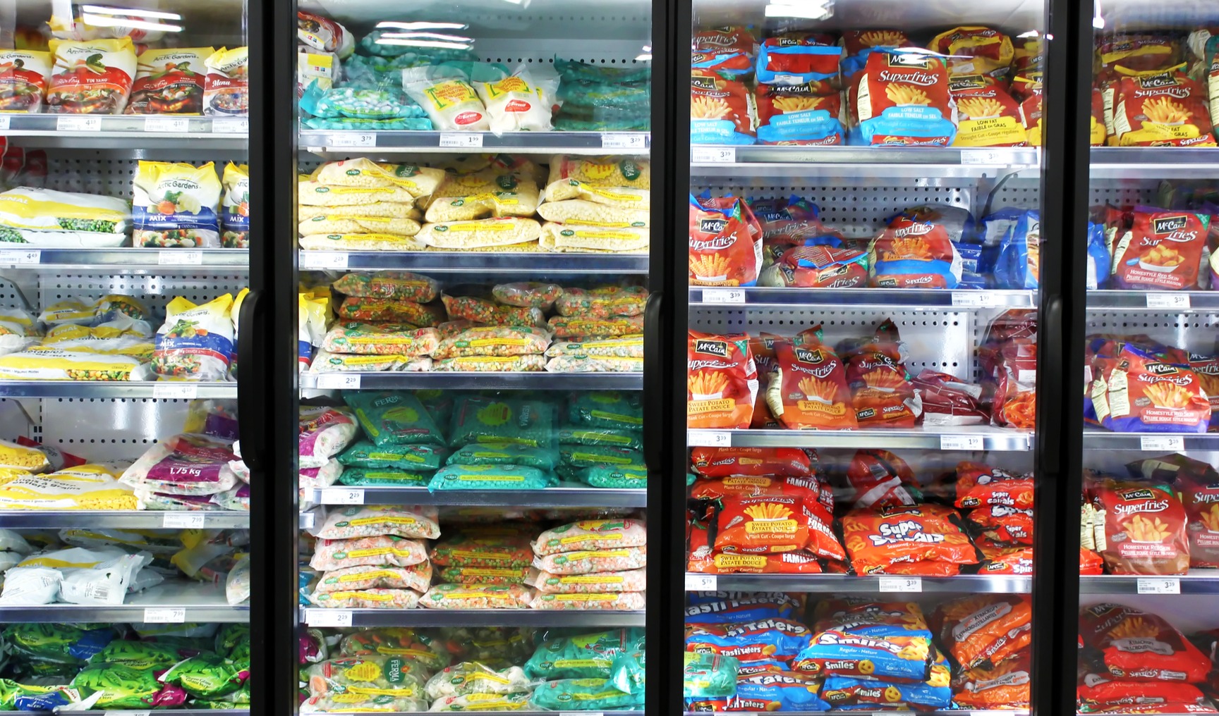 Study shows raising temperature of frozen foods can cut carbon emissions