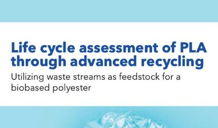 Life cycle assessment of PLA through advanced recycling