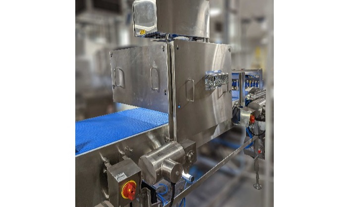Vision inspection system on designed for the meat and poultry industry