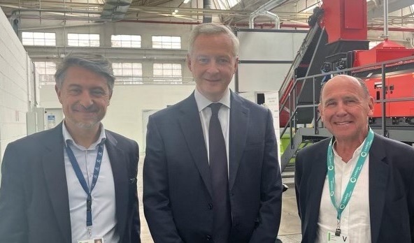 Enzymatic PET biorecycling plant in France