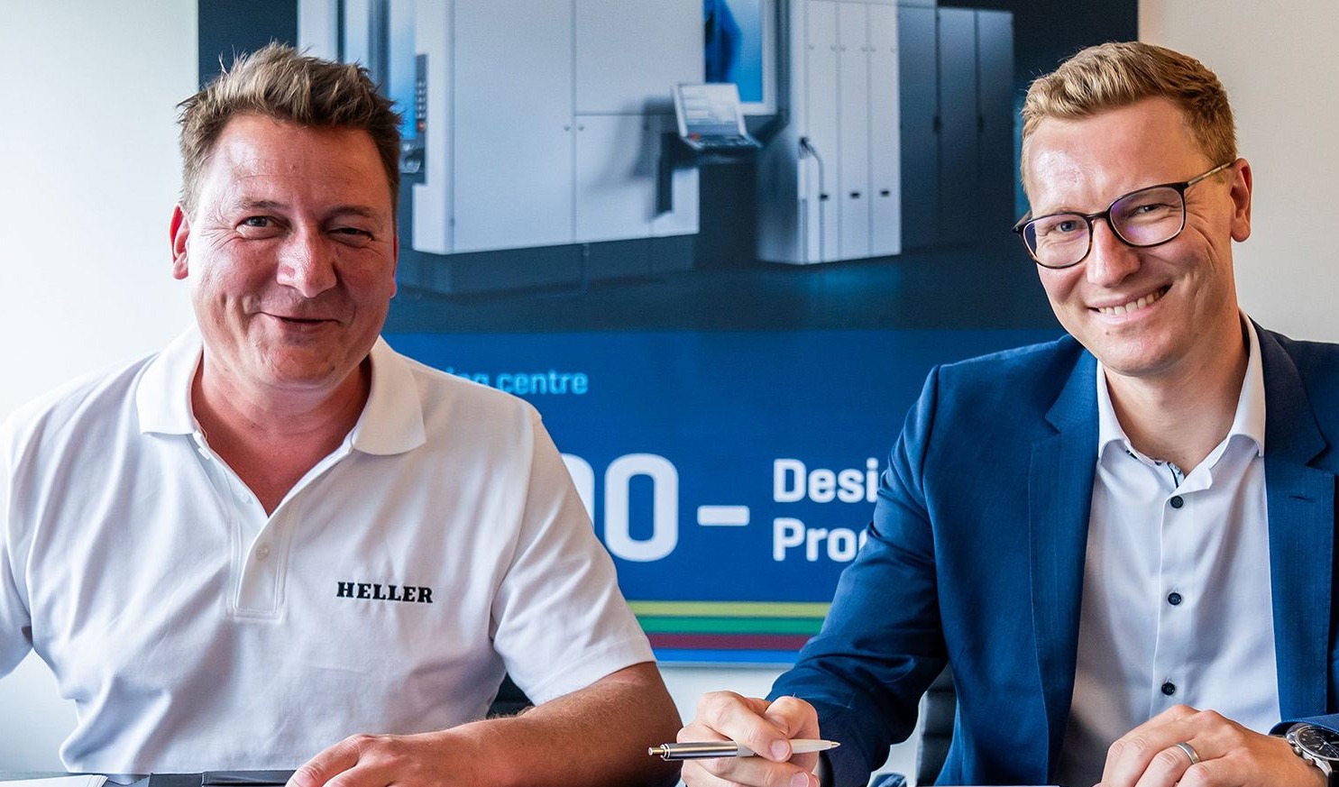Walter, HELLER sign partnership agreement