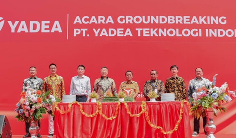 Yadea holds 8th factory groundbreaking ceremony in Indonesia