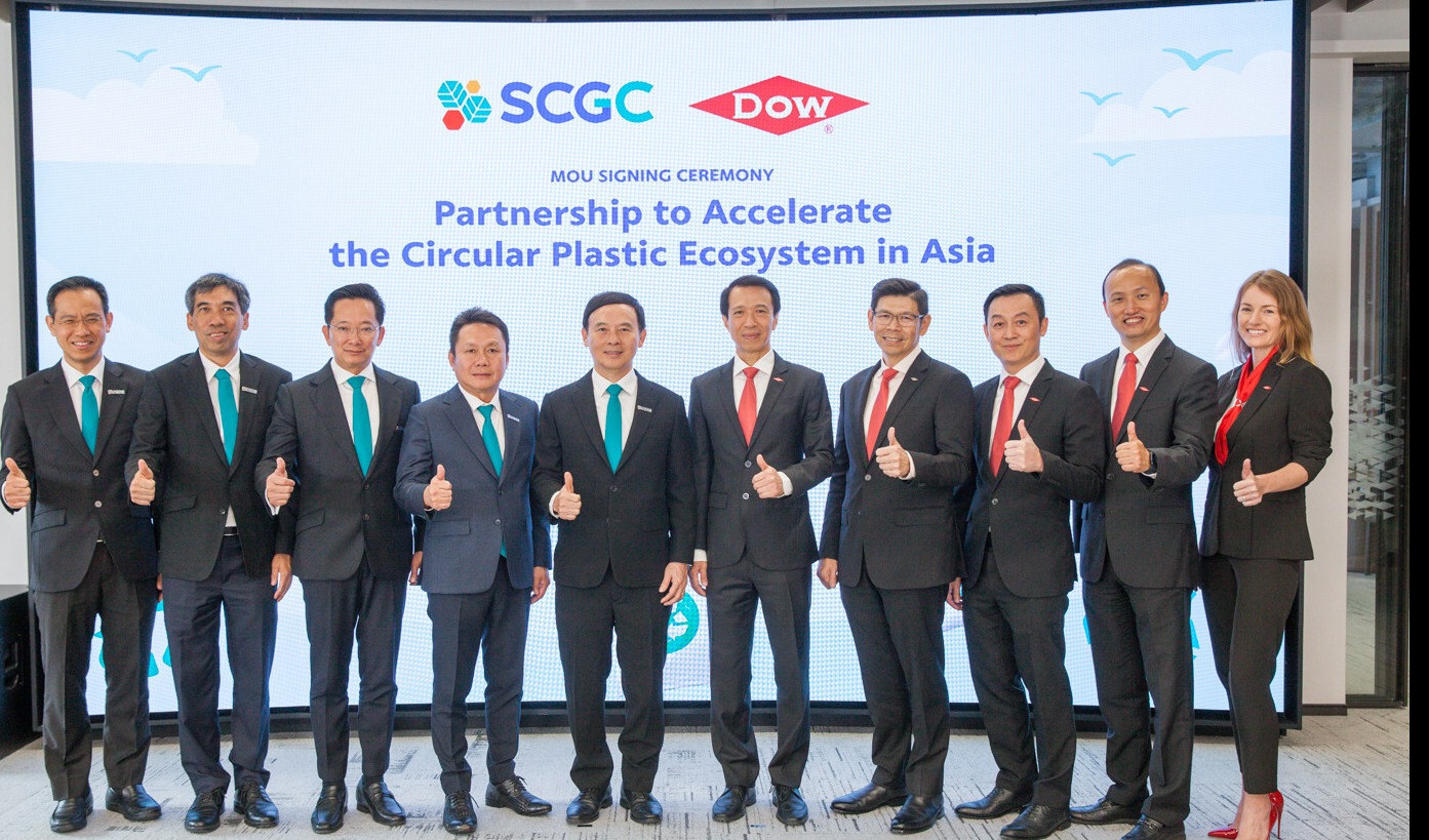 Dow and SCGC partnership to transform 200KTA of plastic waste into circular products