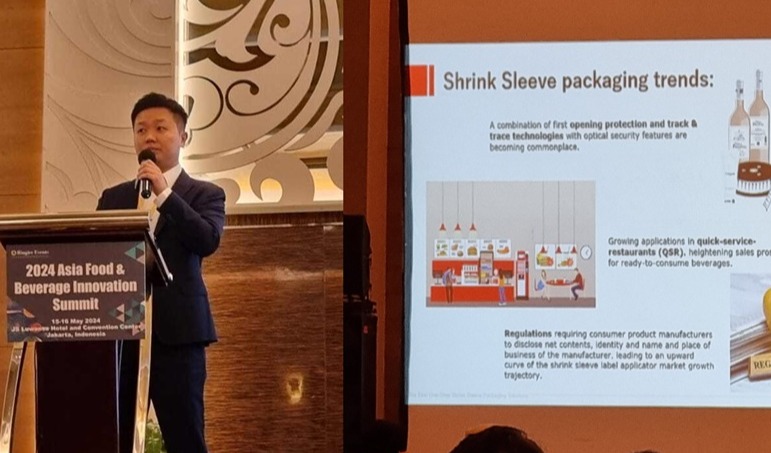 Dase-Sing CEO's presentation highlights innovation as key driving growth at F&B summit in Jakarta