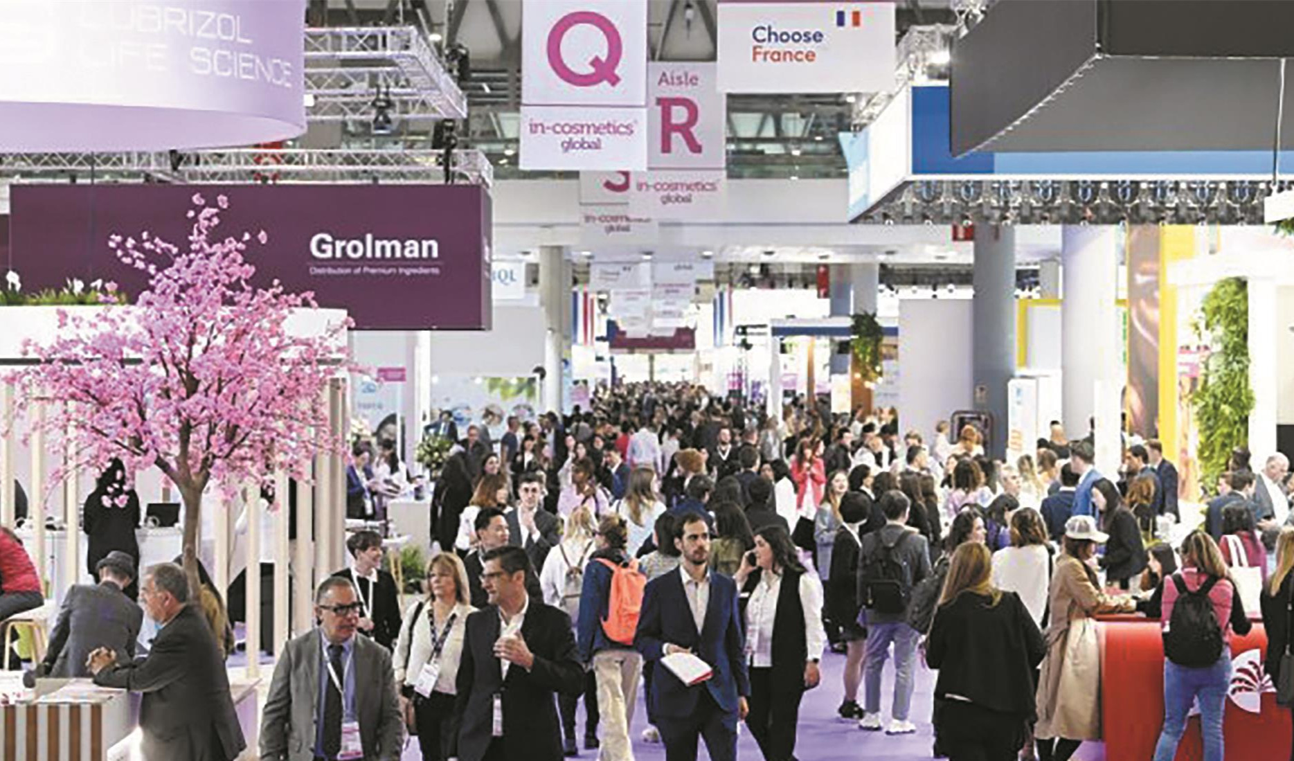 汇聚全球成分技术创新的 in-cosmetics Global 2024