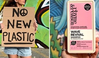 Haircare brand campaigns against use of virgin plastic