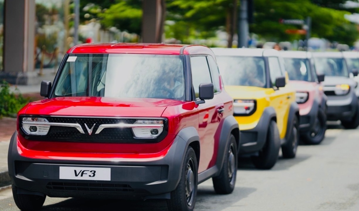 Vinfast launches the VF 3 electric vehicle in the Philippines