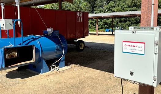 Active moisture monitoring tool for peanut processing from WECO