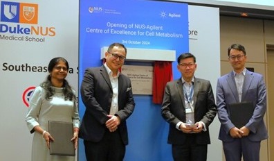 NUS-Agilent Center of Excellence in Cell Metabolism launched in Singapore