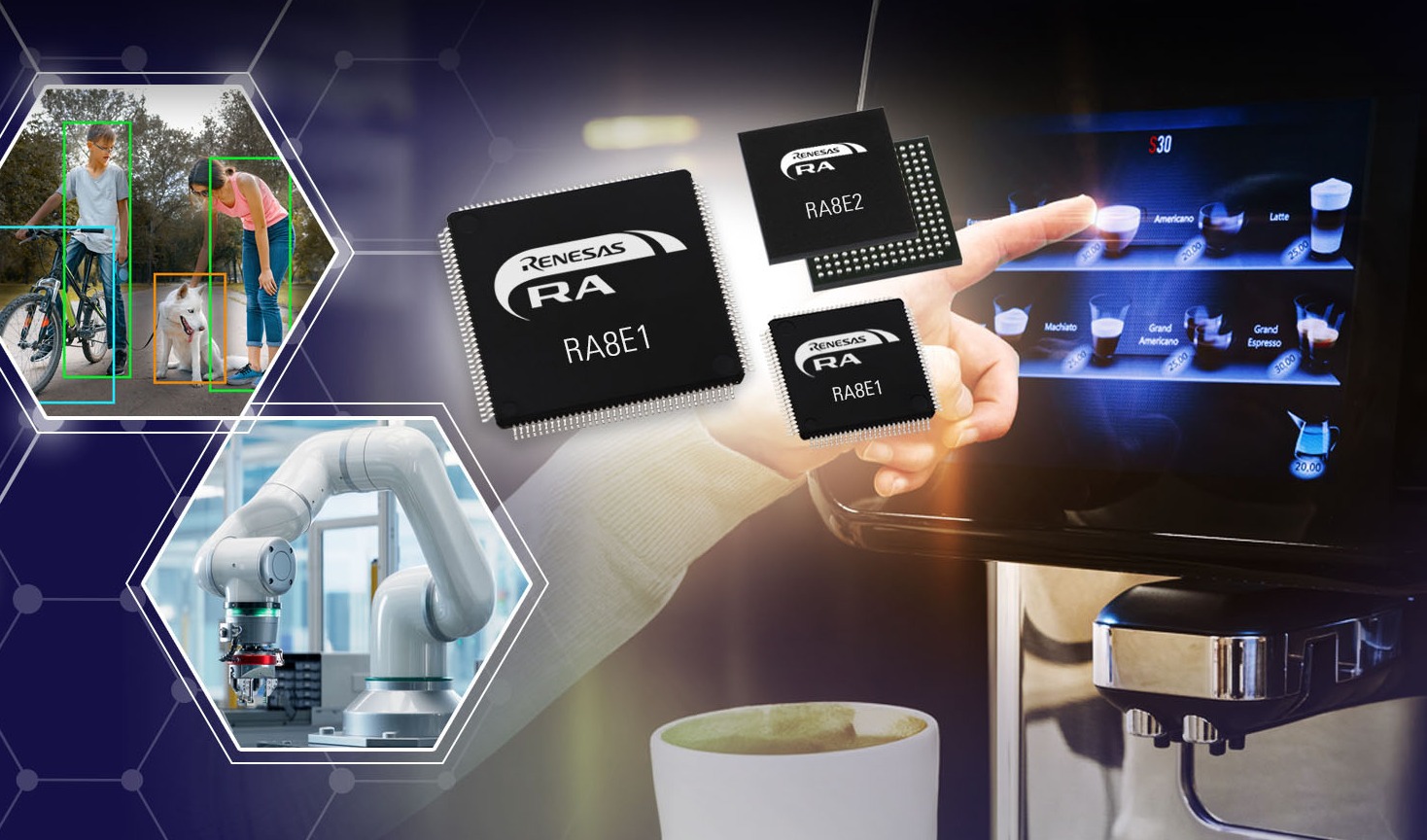 瑞萨推出全新RA8入门级MCU产品群， 提供极具性价比的高性能Arm Cortex-M85处理器
