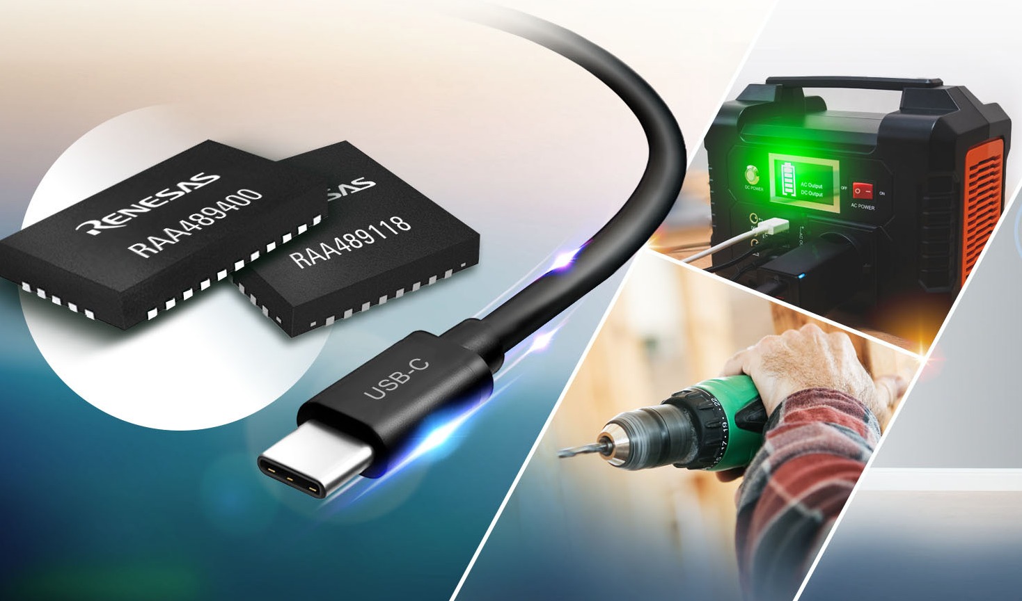 全新IC结合！瑞萨推出高性能USB PD EPR解决方案