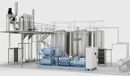 GEA launches a carbon-free dairy evaporator for the dairy industry