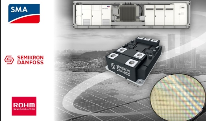 内置罗姆 2kV SiC MOSFETs，赛米控丹佛斯模块赋能 SMA 太阳能系统升级