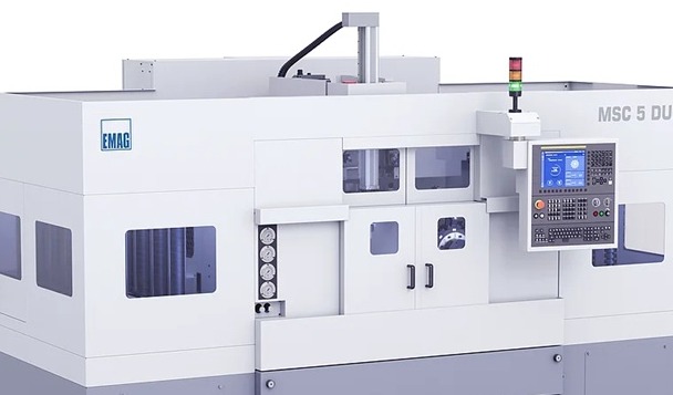 Front-loading CNC turning center for economical soft turning