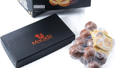 Macada - Paper box with Braille letters