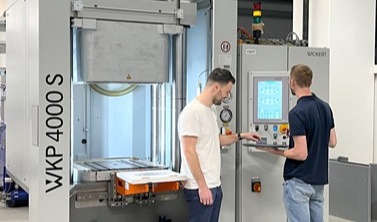 Advanced presses for vacuum technology company