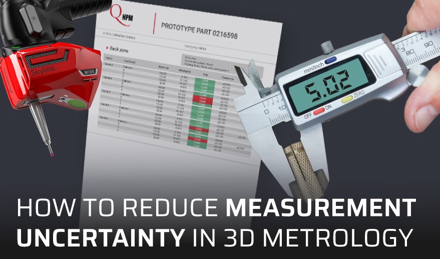 Reducing measurement uncertainty in 3D metrology
