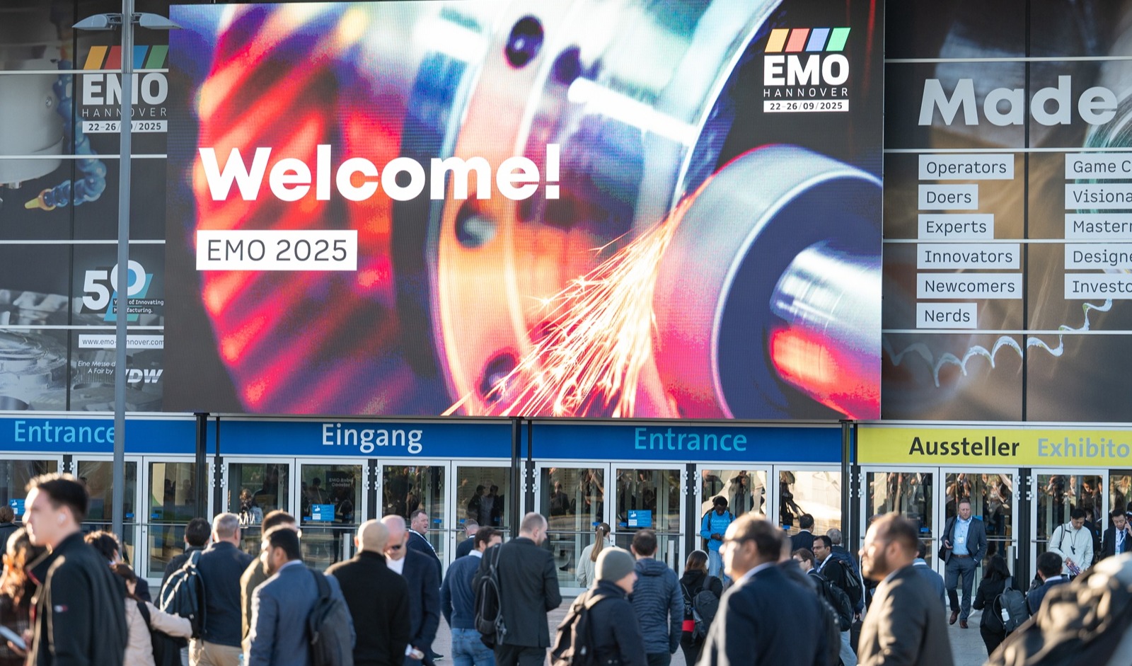 EMO 2025 is pushing AI and automation for greater competitiveness in global industry