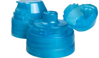 Flip top closure for active, on-the-go beverages