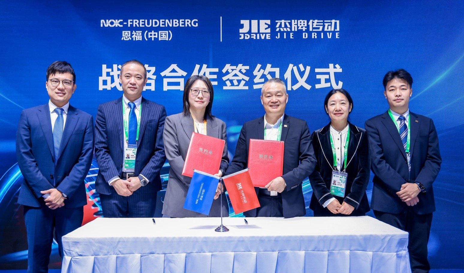 恩福（中国）与杰牌传动签署战略合作协议，从深耕中国到植根全球