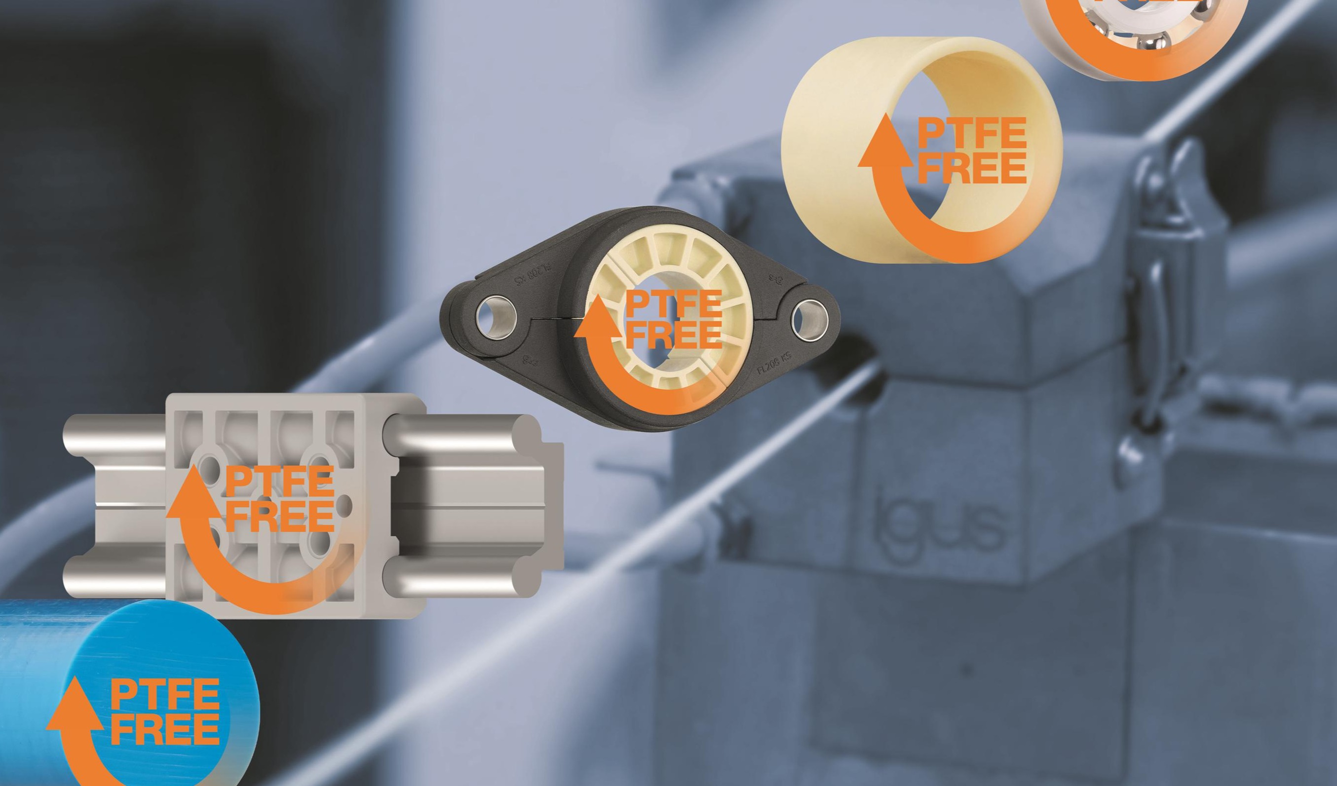 环保合规：igus推出27种无PTFE且经过PFAS检测的新材料