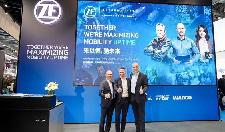 采埃孚售后亮相2025上海法兰克福汽配展，全矩阵赋能未来出行新纪元