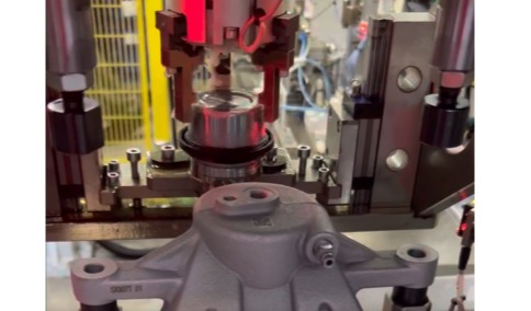 从"压装精度"到"整线提速"：砺星伺服压机助力制动电磁阀产线节拍跃升