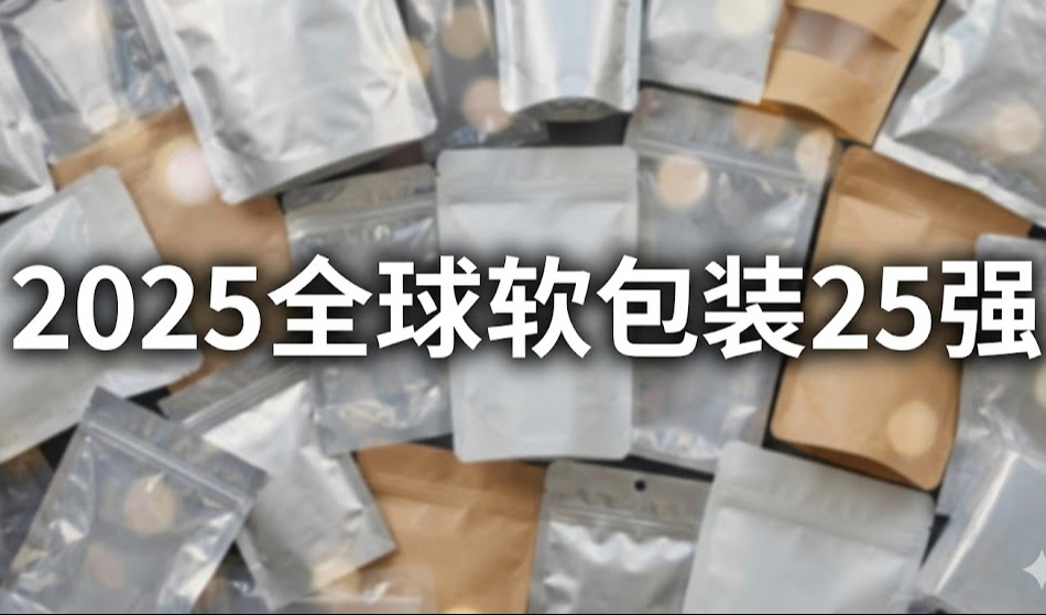 “2025全球软包装企业25强”榜单出炉,并购整合和绿色发展两大趋势走强