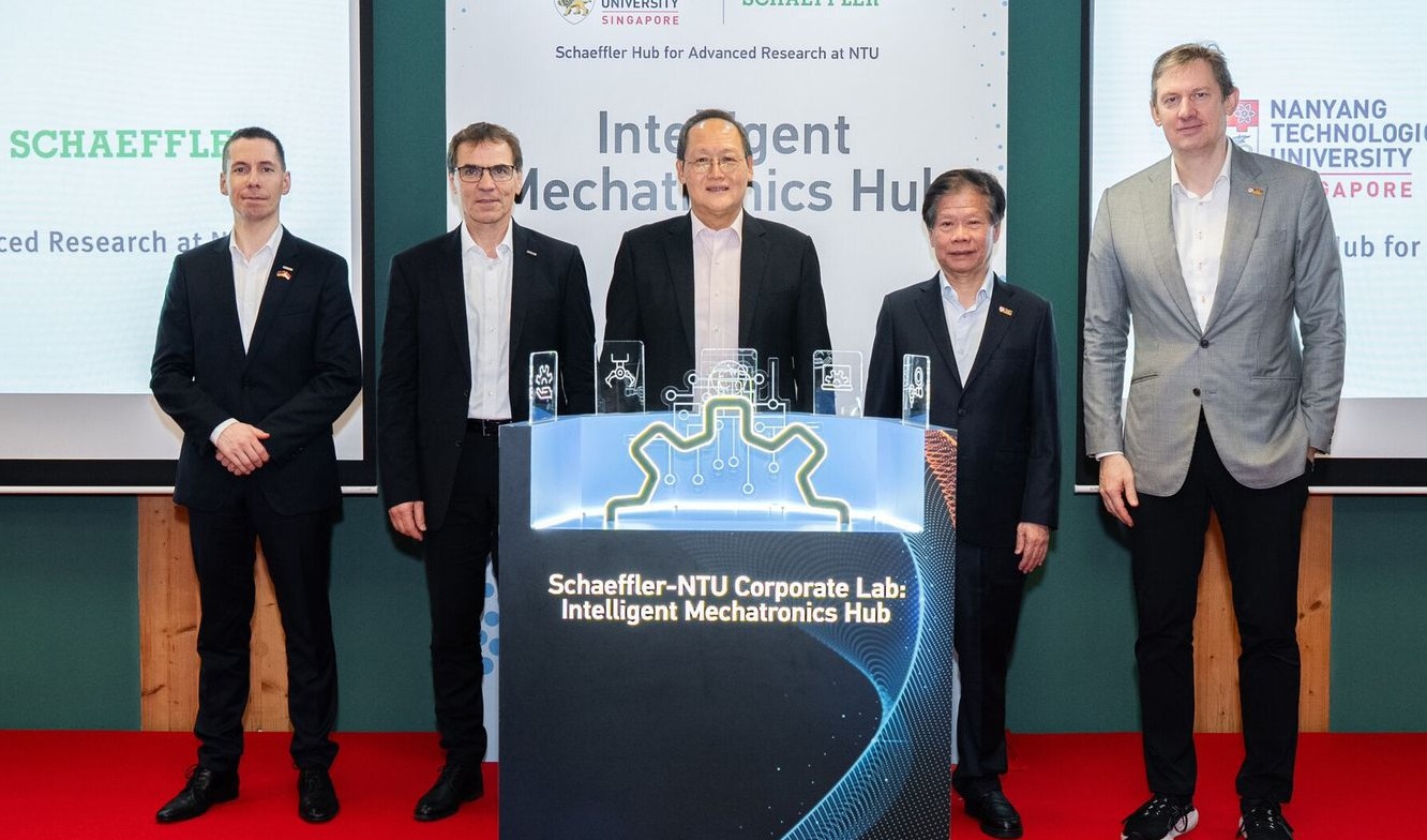 Schaeffler and NTU strengthen innovation ties in Singapore