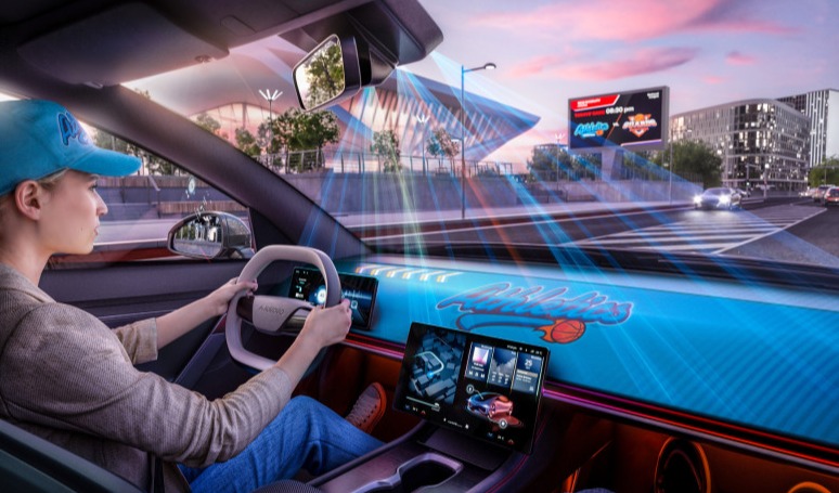 重塑空间:欧摩威投影解决方案将座舱变为沉浸式数字画布