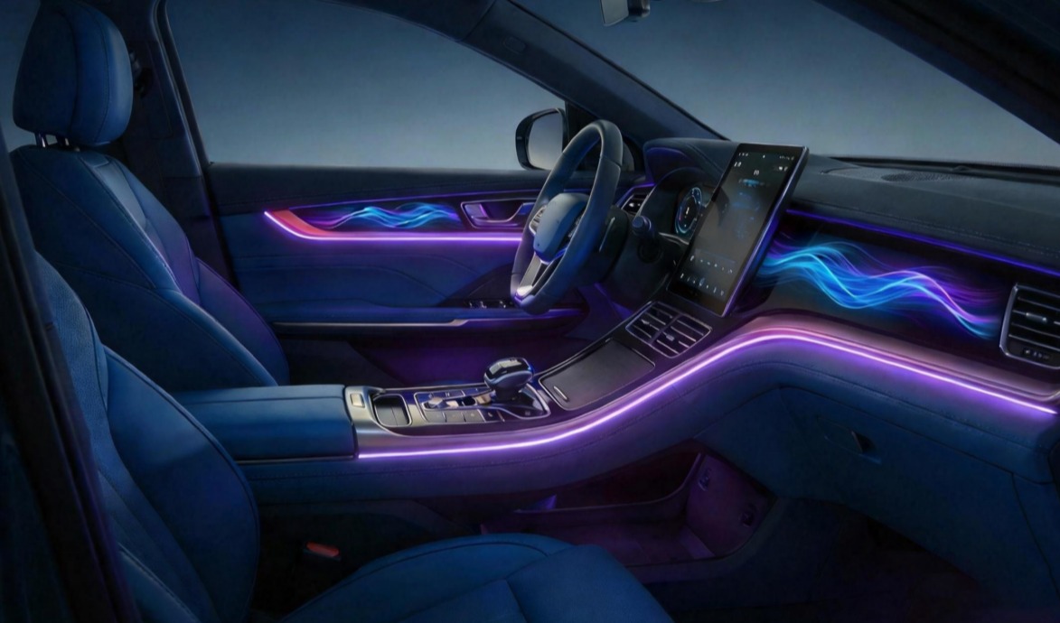 泰矽微TClux系列：专用驱动芯片如何引领汽车动态氛围灯高性价比未来