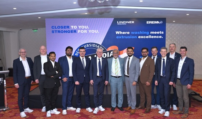 EREMA and Lindner Washtech establish subsidiary in India