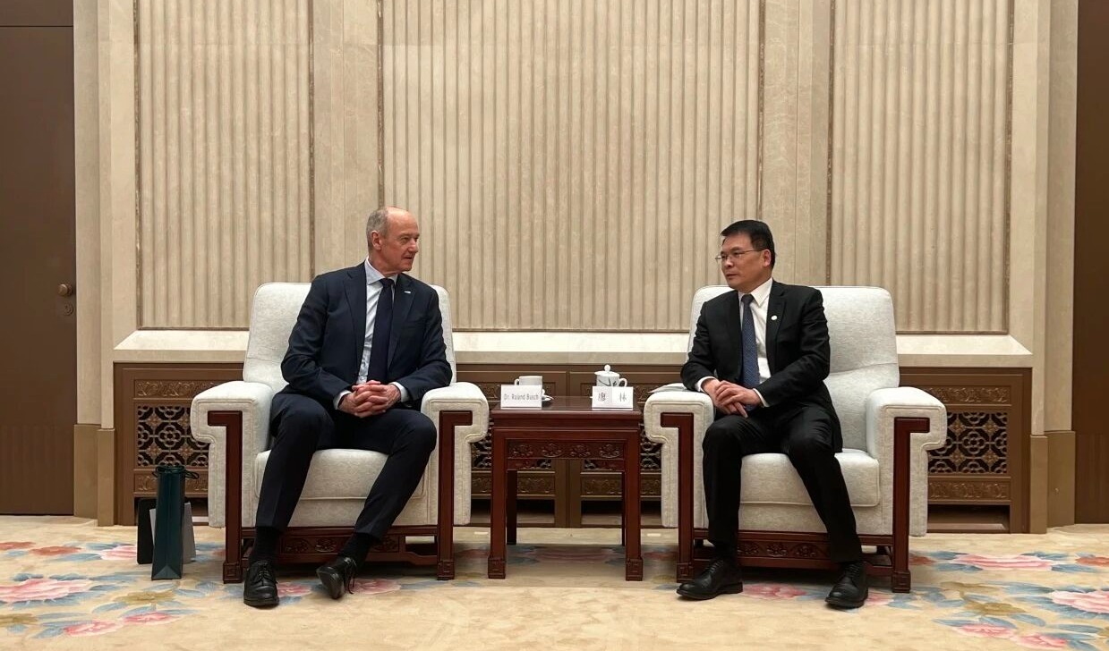 西门子博乐仁与中国工商银行董事长廖林在京签署战略合作备忘录