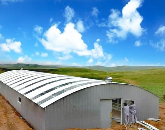 我国首个玻纤增强复合材料羊舍建成