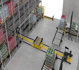英特诺扩展模块化托盘输送机平台（MPP），新增堆垛机和穿梭小车